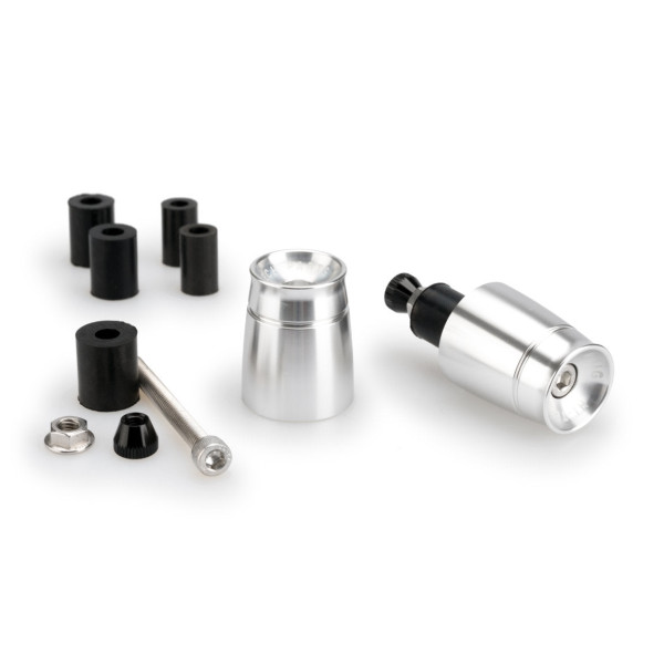 Puig Puig sport bar ends | silver | aprilia tuono v4 1100 factory 2015>2020